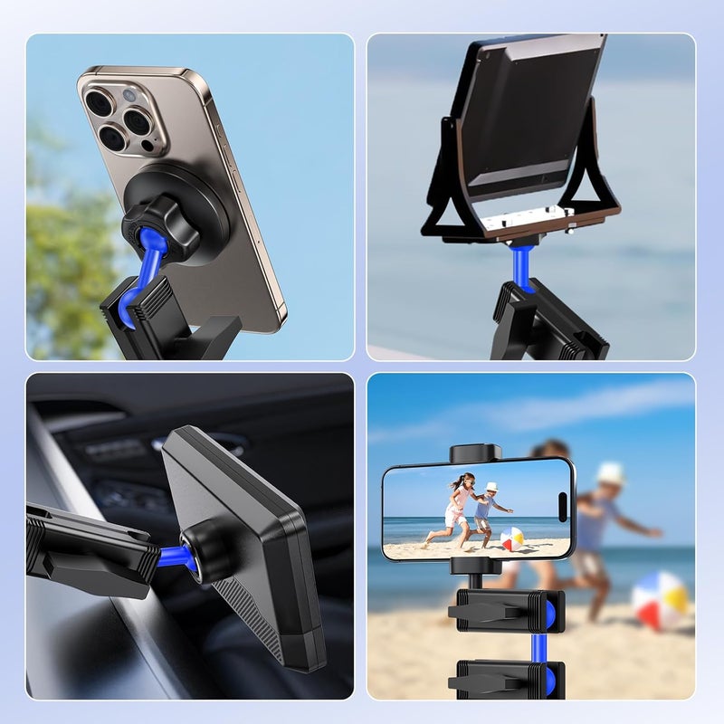 iGoevo 20mm to 17mm Ball Mount Adapter – TPU Anti-Slip Base for Stable Installation, Compatible with Garmin GPS, Phone, and Vehicle Mounts - Image 5